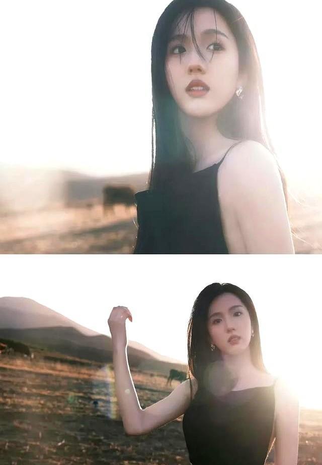 苏晓彤写真侧拍